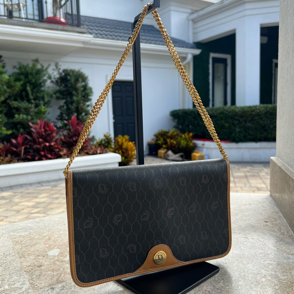Vintage Dior Shoulder Chain Bag